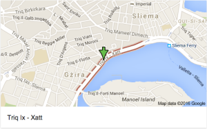 The Ferries Seafront Real Estate Map