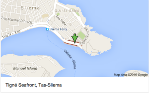 Tigne Seafront Real Estate Map