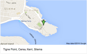 Tigné Point Seafront Real Estate Map